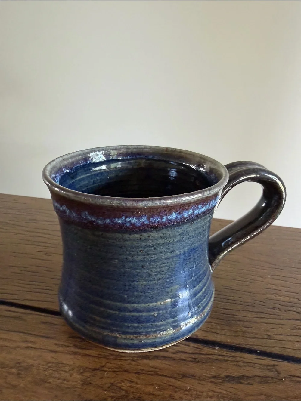 Clay Images Hidden Dog Surprise Mug Coffee Cup Handmade Studio Pottery funny